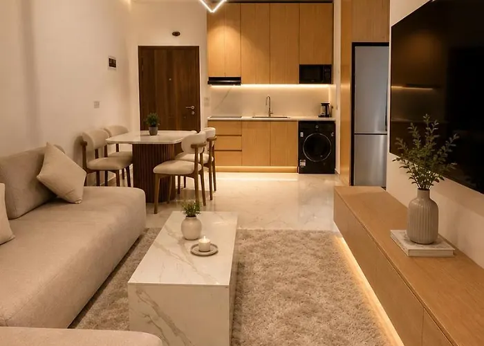 公寓 Luxury With Pool In Magawish D109 *