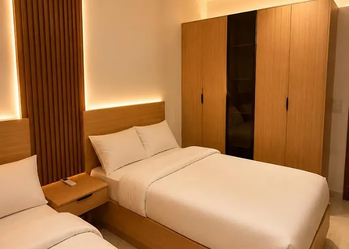 公寓 Luxury With Pool In Magawish D109 洪加達